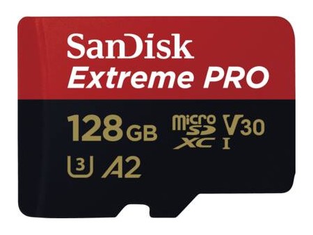 Extreme PRO microSDXC 128GB  SD Adapter  2 years RescuePRO